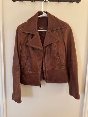 Guess leather jacket
